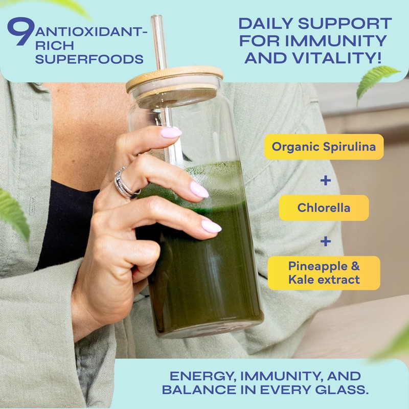 Aktiv Greens Supplement – Pineapple | 95% Organic Ingredients |