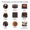 Hotel Chocolat - Serious Dark Fix H-box, 155g