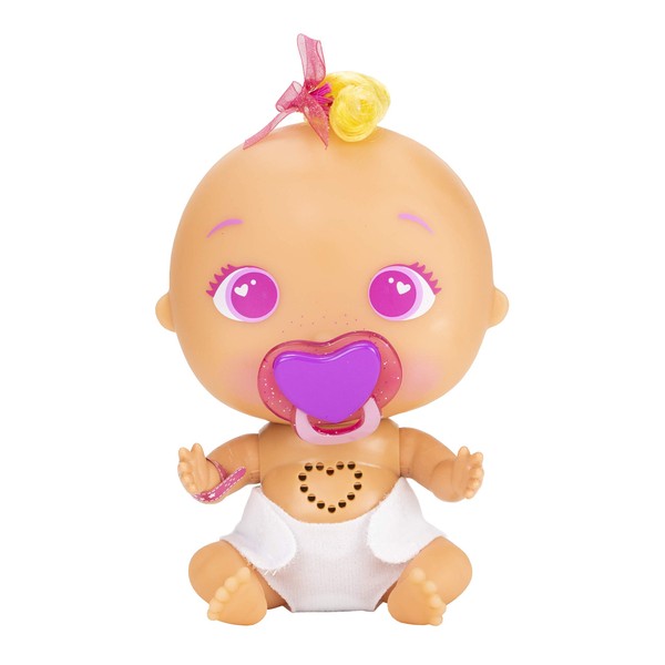 Bellies- Pinky Twink Toy Doll - Comes with Blanket, Bottle, Pacifer, and Stickers