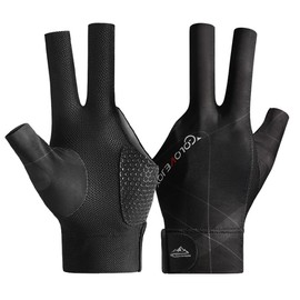 Wnddle Billiard Gloves, Snooker Gloves, Billiard Pool Cue Gloves, Non-Slip Pool Gloves, Adjustable Pool Gloves, Suitable for Pool Games, Snooker, Carom Games