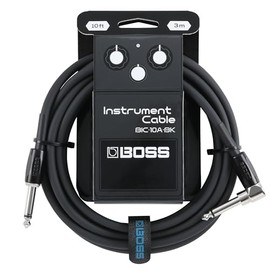 BOSS Serie BIC-10A | Cable para instrumentos | Conectores rectos a ángulo