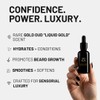 ZOUSZ Beard Oil For Men - Gold Oud Hypnotic Scent,