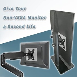 Adaptador Universal de Monitor VESA para Monitores de Computadora y Tablets de 13-27 Pulgadas - Kit de Brazo de Montaje VESA 75x75mm