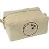 'Bowling Ball' Canvas Wash Bag/Makeup Case (CS00044387)