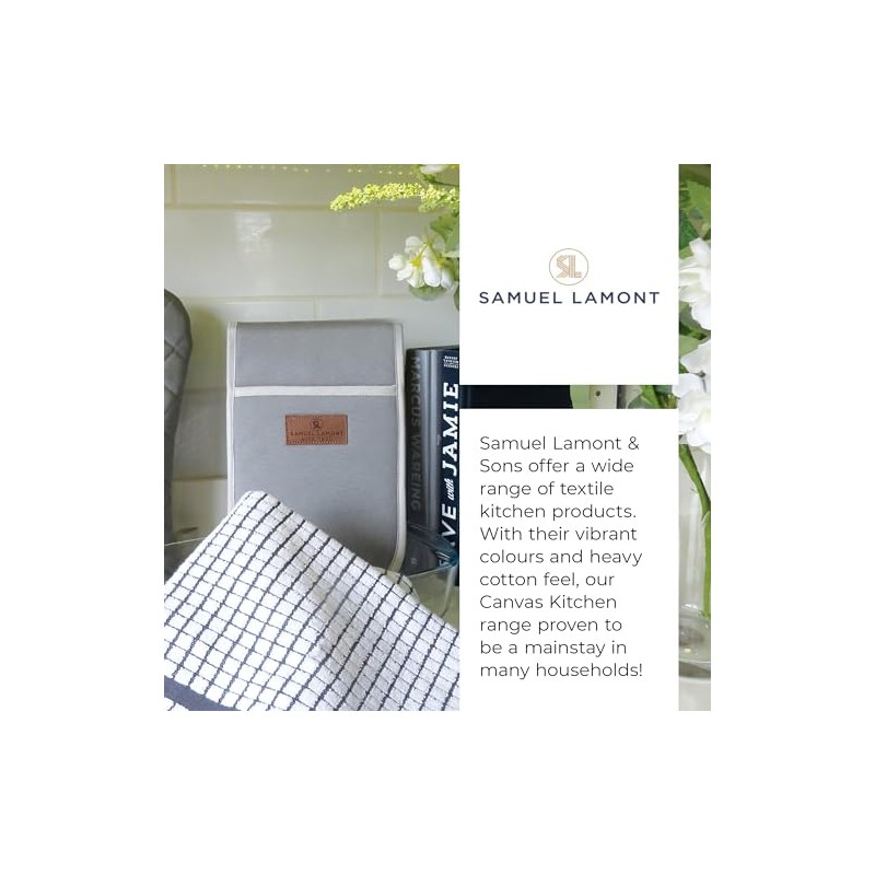 Samuel Lamont Oven Gloves - Premium Heat-Resistant Canvas Oven Gloves