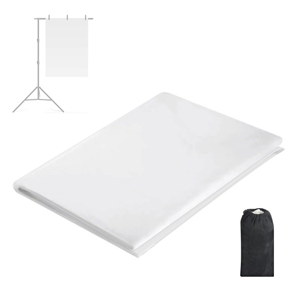LimoStudio (Medium) 12 x 5 ft / 3.66 x 1.52 m / 144 x 60 in Light Diffuser Soft Seamless White Diffusion Fabric DIY Softbox for Photo Studio, AGG3378