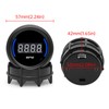 ARTILAURA 2" 52mm Tachometer Gauge 0-9000 RPM Digital Blue Tacho