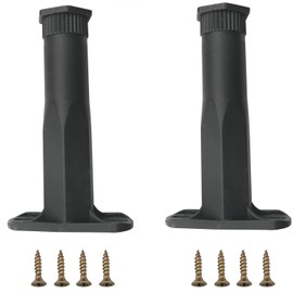 CHENJIN 2PCS Adjustable Bed Support Legs 7.5 to 14.5inch Plastic Legs Bed Beam Reinforcement Support Bed Centre Slat Support Legs