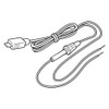 YUPITERU Power Supply Direct Connection Cord OP-9U Straight Mini Plug
