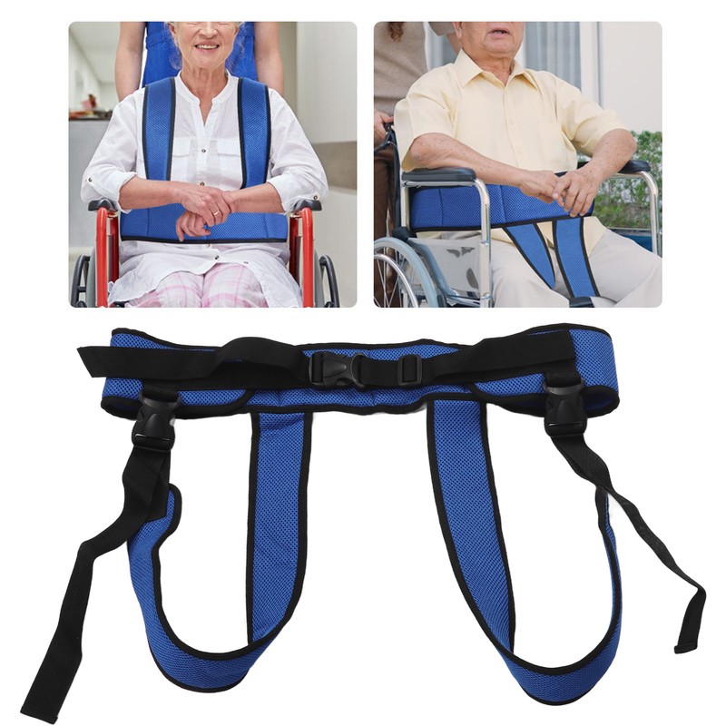 Wheelchair Safety Belt 360° Protection Breathable Restraint Vest for for