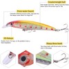 Sougayilang Minnow Fishing Lures Crankbaits Set Fishing Hard Baits Swimbaits