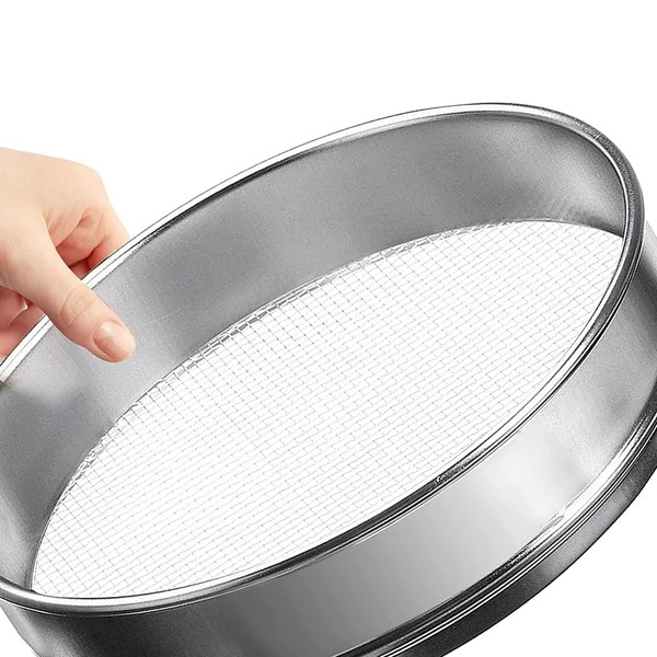 Ksvaye Garden Sieve Soil Round 30 cm Large Sieve Garden