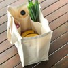 Biome Organic Cotton Canvas Tote Shopping Bag - Plain Natural