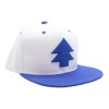 Heroland Gorra Blanca Gravity Falls Dipper Pines Cap Beisbol Bordado