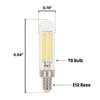 Westinghouse Lighting 5334000 5 Watt (60 Watt Equivalent) T6 Dimmable