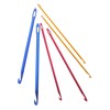 Operitacx 2sets Knooking Hooks Soft Crochet Hooks Large Hole Needles