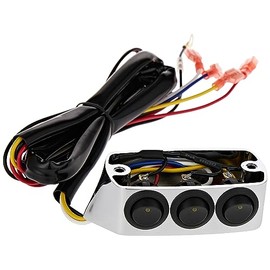 Show Chrome Accessories 52-605A Brake Side Switch Block