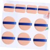 Ipetboom 10pcs Dry Wet Makeup Puff Square Round for Foundation