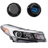 Headlight Headlamp Assembly Halogen Headlight Front Head Lamp Replacement For