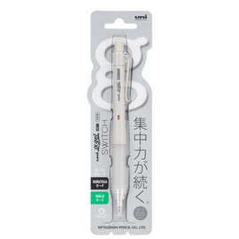 amazdone uni Alpha Gel switch 0.5mm Mechanical Pencil, Gray Body (M51009GG1P.23) +uni Mechanical Pencil Lead,The Uni Smudge-Proof Leads 0.5mm HB 3 Set Sticky Notes