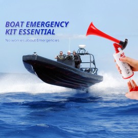 FARBIN ocean and sports pump air horn, handheld signal ship horn,(2pcs)