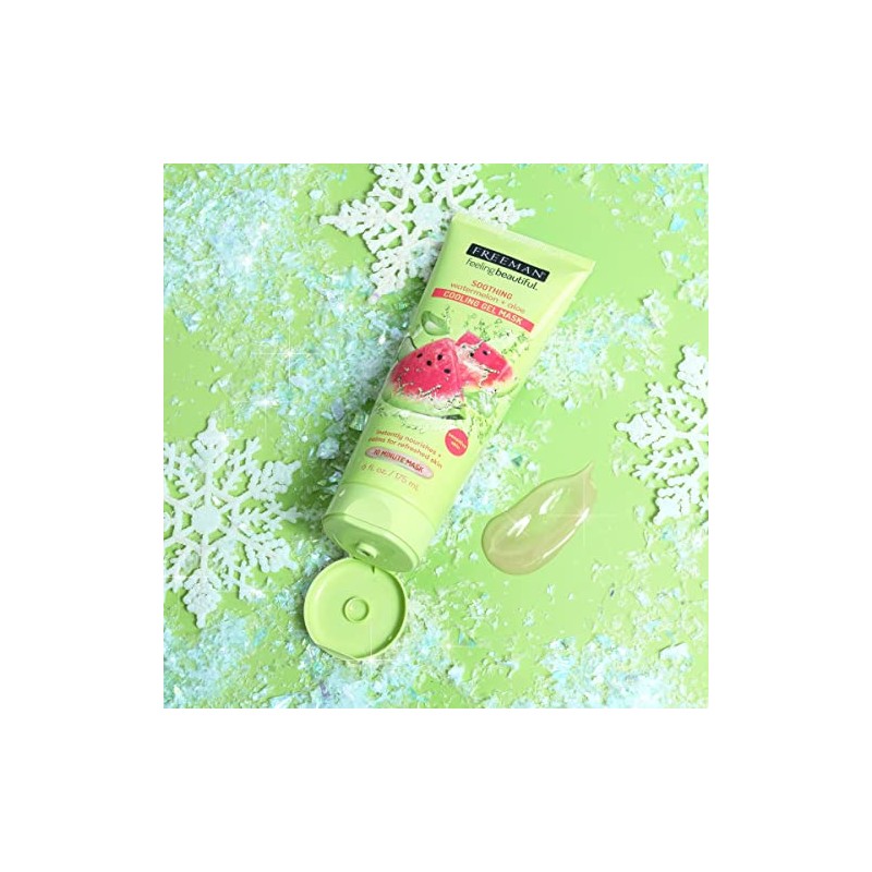 Facial Watermelon + Aloe Cooling Gel Mask 180ml