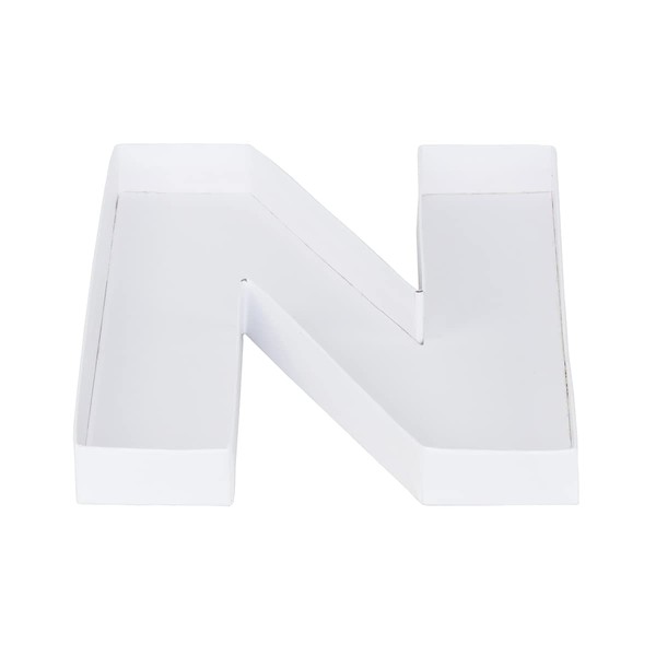 20.8cm Paper Mache Fillable Cardboard Letter Shaped Box Sweet Candy