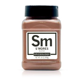 Spiceology – S'mores Seasoning – Sweet Spice Blend of Chocolate, Graham Cracker & Marshmallow Flavors – Perfect for Desserts, Baked Goods, and Beverages – 16 oz