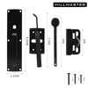 Hillmaster Self-Closing Thumb Gate Latch - Heavy Duty for Wooden,