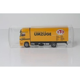 Marco's Trucks 20 x Clear Packaging Folding Box 120 x 32 x 46 mm for Herpa Zgm and Motor Cars