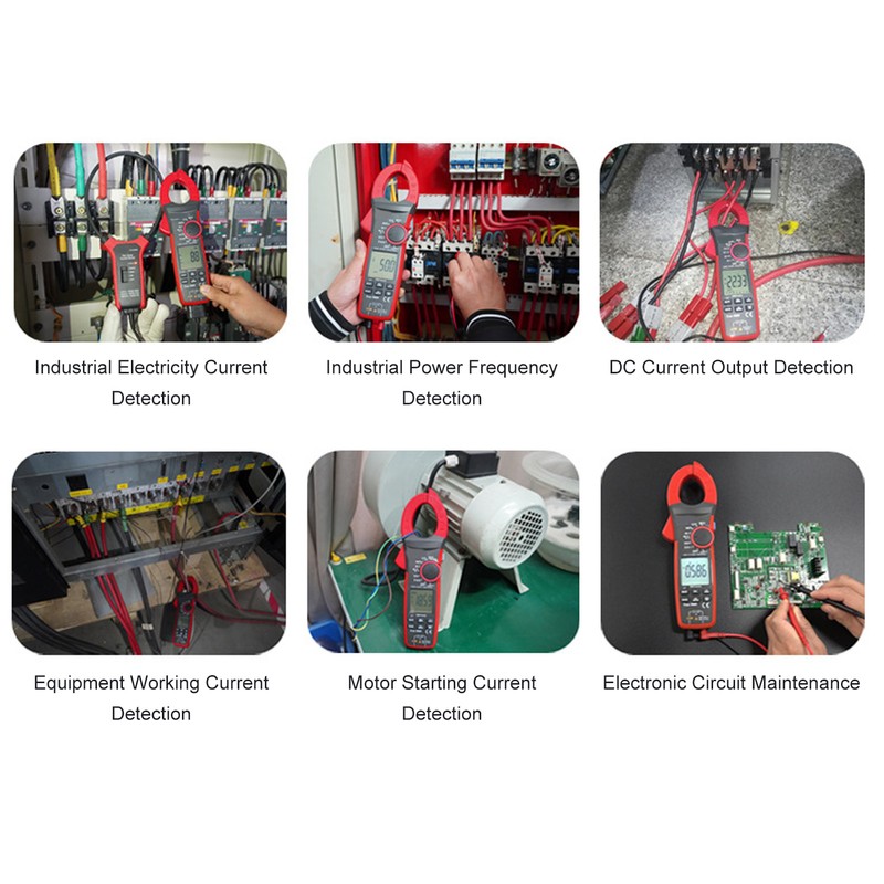 Digital Clamp Meter Multifunctional AC DC Voltmeter Smart Auto NCV