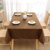 Homaxy Table Cloth Rectangular 140x300 cm, Washable Polyester Jacquard Tablecloth,