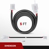 Nilight 2PCS Plug and Play 22AWG 5Feet Wiring Harness Switch