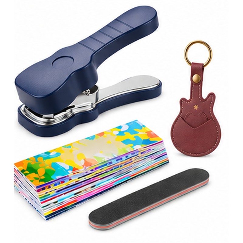 Guitar Pick Punch Kit for DIY Picks – Metal Manual