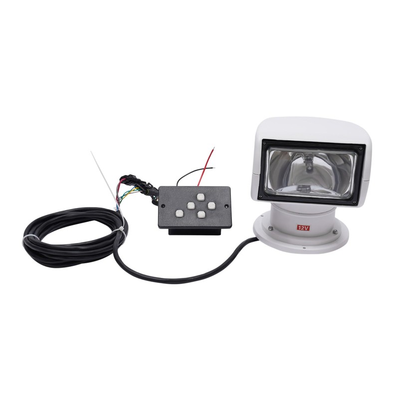 JAYGOVAN Remote LED Searchlight Marine LED Spot Light for Boat