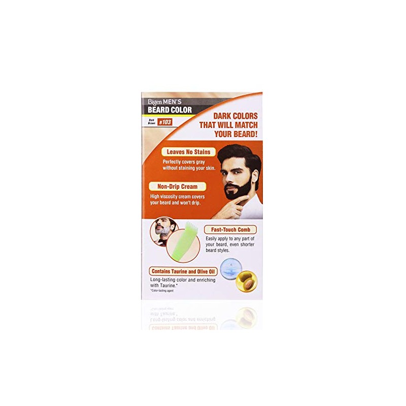 Bigen B103 Coloración para Barba y Bigote, Castaño Oscuro