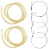 DaKuan 4/4 Full Set Violin Strings + 2 Bow Hair