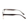 Calabria Enhance 4038 Rectangular Reading Glasses +5.00 Brown Gradient Crystal