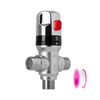Thermostatic Mixing Valve with 3/4 NPT Thread, Temperature Control Bathroom