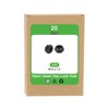 sourcing map 20Pcs M10 x 1.5 Nylon Insert Hex Lock