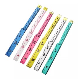 Deluxe 5x Cintas Métrica 150cm 60 Pulgadas Cuerpo, Costura Portatil