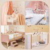 Mobile Holder for Baby Cot, Wooden Mobile Holder Changing Table