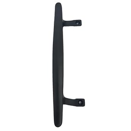 Comyznoah Black Painted Diecast Sliding Patio Door Pull Handle (Single Pack) Fits 6-5/8 inch Hole Spacing Diecast Durable and Easy Installation