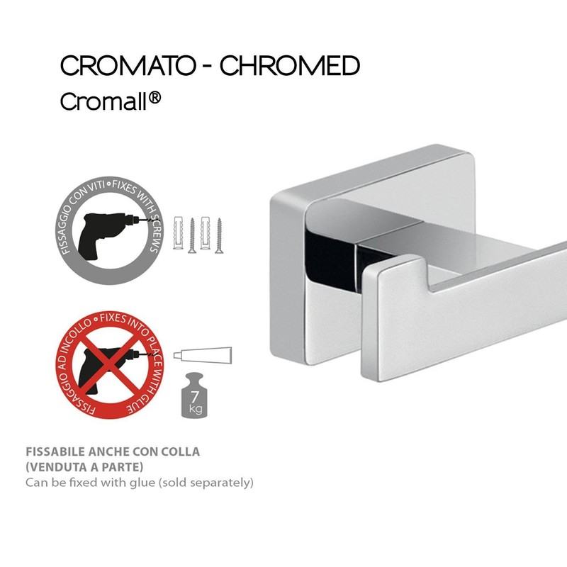 Gedy G-atena 44261300200 Double Coat Rack