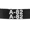 sourcing map A-82 V-Belt Drive Belt Industrial Transmission Belt Rubber