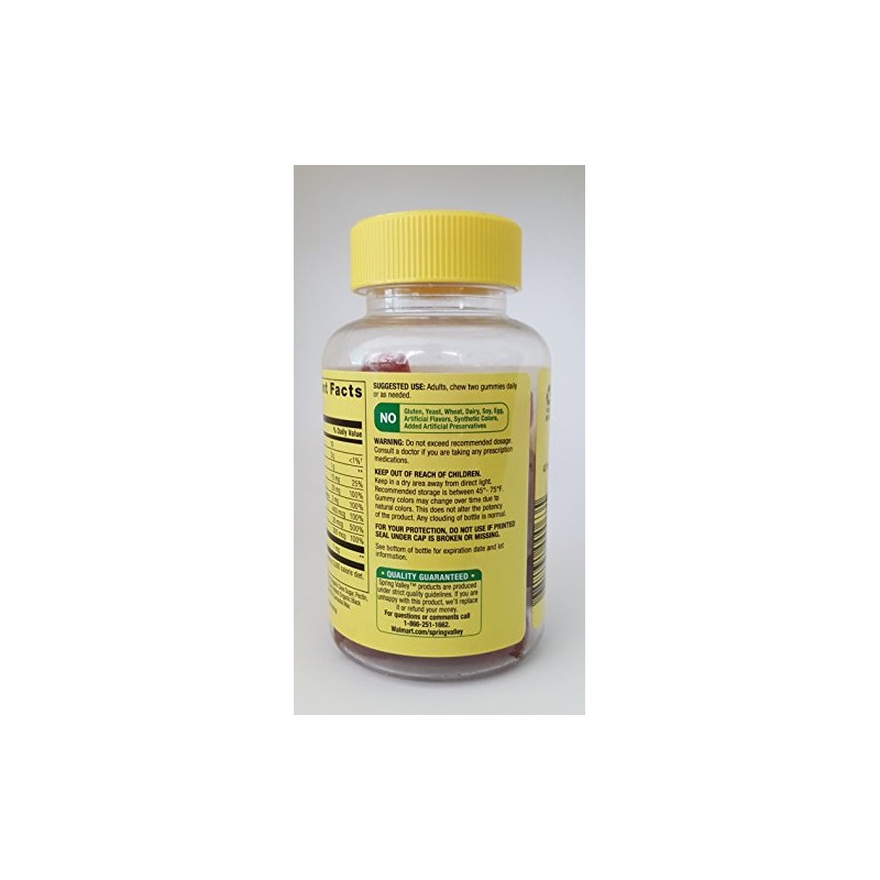 Spring Valley B Complex Supplement Energy Metabolism Support, 70 Vegetarian