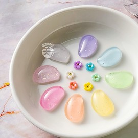 Kiss New York Flower Rain Syrup Glitter Gel Kiss Gel Single Item / 키스뉴욕 꽃비 시럽 글리터젤 키스젤 단품