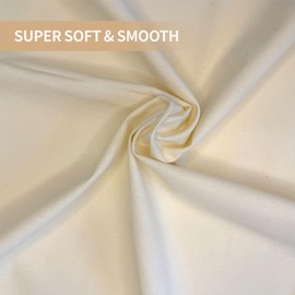Unbleached 100% Cotton Muslin Fabric Unbleached Natural Muslin Cloth for Sewing, Draping, Quilting, and Crafts