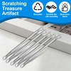 Lottery Ticket Scratcher Tool 5PCS Portable Multi-Use Metal Lotto Scraping