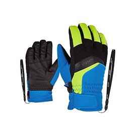 Ziener Boys' Labino As(r) Junior Ski Gloves, Winter Sports, Waterproof, Breathable, Persian Blue, EU 4.5